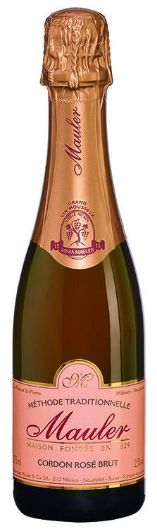 Mauler Cordon Rosé brut Grand Vin Mousseux Suisse