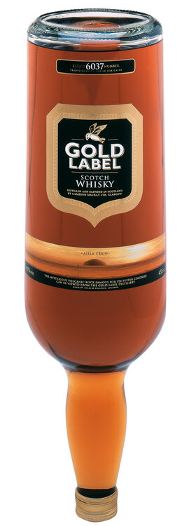 Whisky Gold Label Scotch 455 cl (Solange Vorrat)