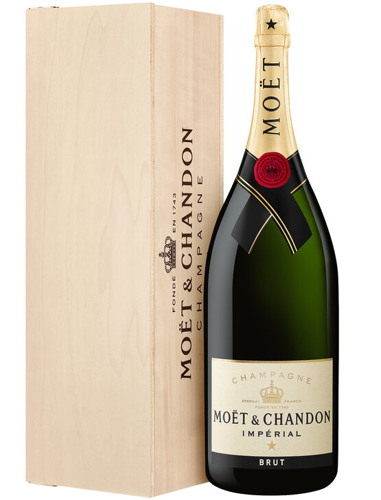 Champagne Moët & Chandon Brut Impérial 6 L in Holzkiste