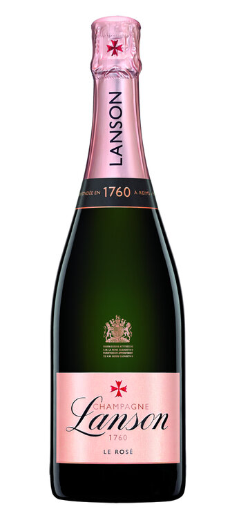 Champagne Lanson Rosé brut (ausverkauft, ab Ende Januar 2026 wieder lieferbar)