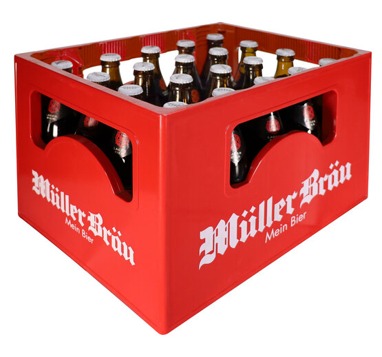 Müller Bräu Lager 50 cl MW 20er Har.