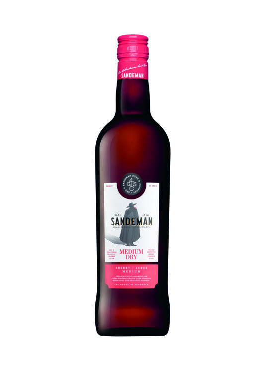 Sherry Sandeman Medium Dry España (solange Vorrat, kein neuer liefertermin bekannt)