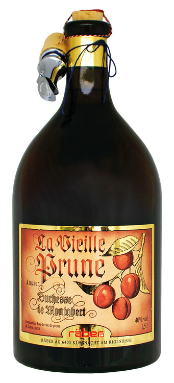 Vieille Prune Räber 1,5 Lt Duchesse de Montabert (kein Postversand möglich)