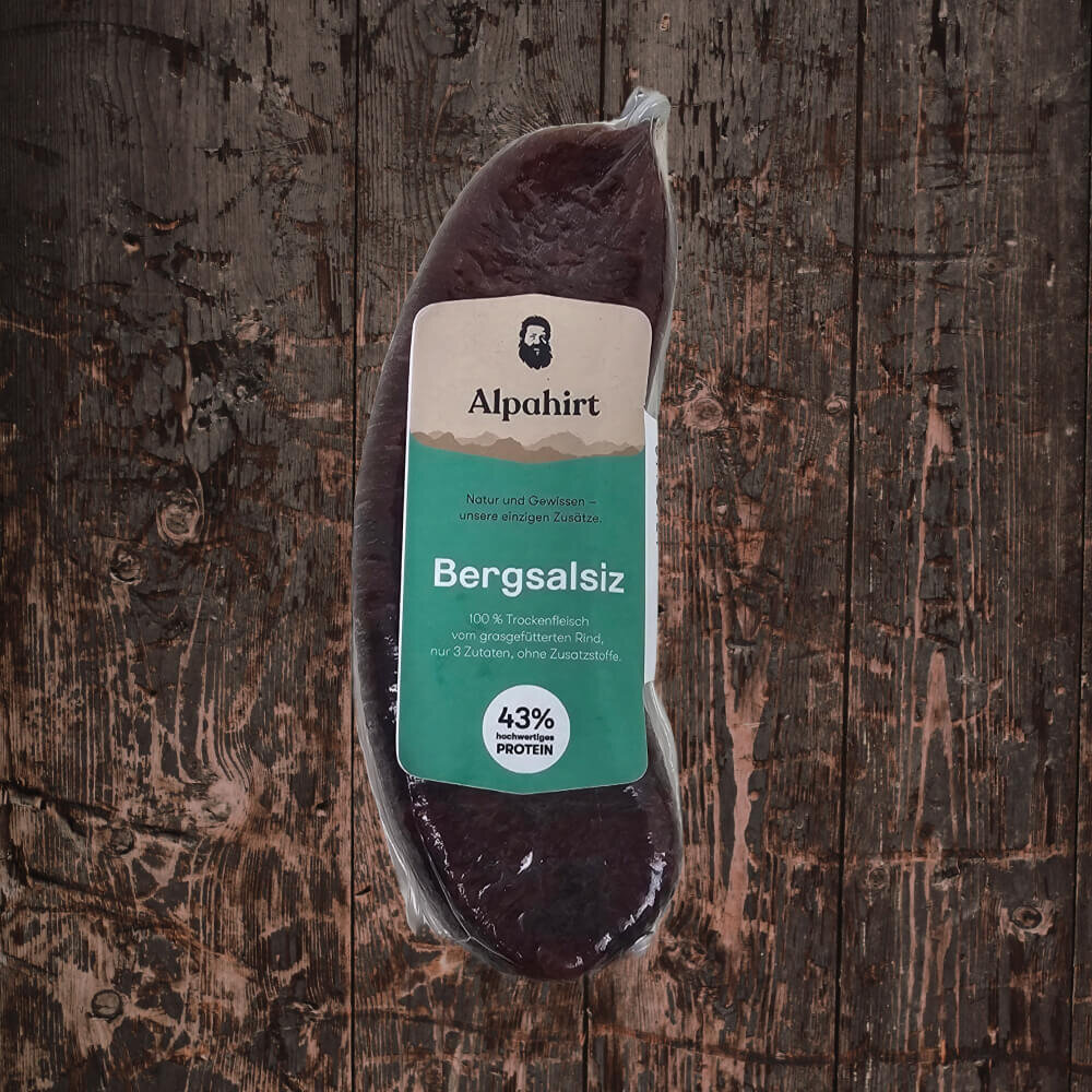 Bergsalsiz Alpahirt 85 g (Berg-Rindfleisch) | Feinkost | SCHÜWO Trink ...