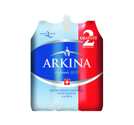 Arkina blau AKTION 6 für 4, 1.5 L PET 6-Pack (ab 06.07.2026 wieder verfügbar)