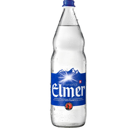 Mineral Elmer (blau) 1 L mit Kohlensäure