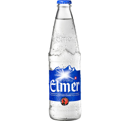 Mineral Elmer (blau) 33 cl mit Kohlensäure