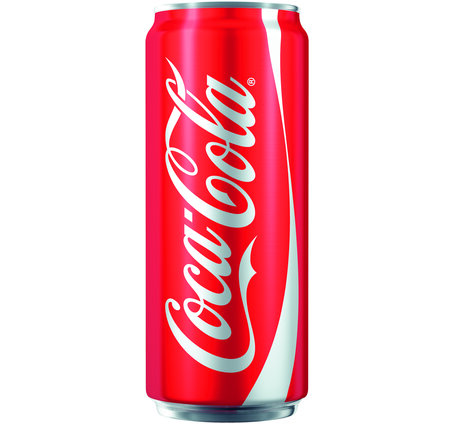 Coca-Cola 33 cl Dosen (hoch)