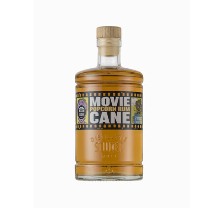 Popcorn-Rum MOVIECANE Swiss crafted distilled by Studer & Co Escholzmatt LU