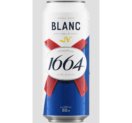 1664 Kronenbourg BLANC Dosen 50 cl (auf Anfrage)