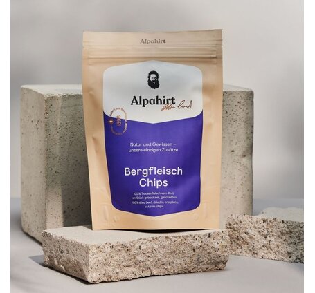 Bergfleisch Chips Alpahirt 100 g (Rindfleisch)