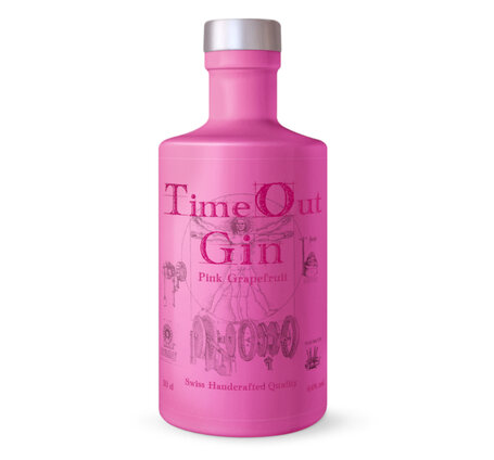 Gin Swiss Handcrafted Time Out Pink