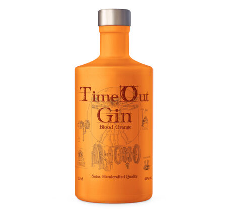 Gin Swiss Handcrafted Time Out Blood Orange