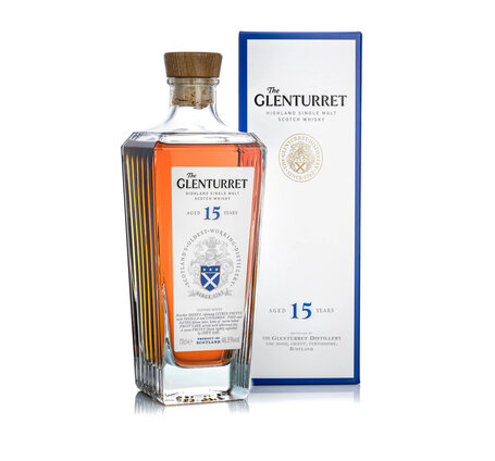 Whisky Glenturret 15 years Single Malt, Bottling 2024