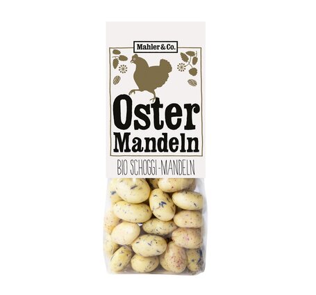 Mahler Oster Mandeln Bio Schoggi-Mandeln 180g (Saisonprodukt: Ostern)