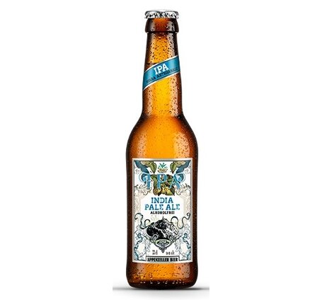 Appenzeller IPA India Pale ale alkoholfrei 0.5% 6-Pack EW (K4x6) 