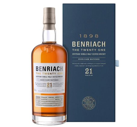 Whisky BenRiach 21 years Single Malt Scotch 