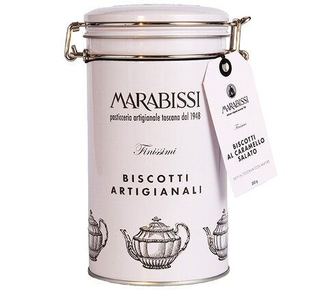 Marabissi Biscotti al Caramello Salato in Dose 200g