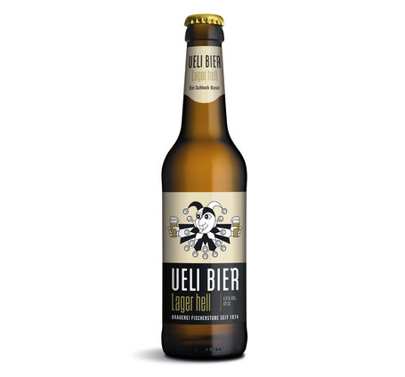 Ueli Bier Lager 33 cl MW 10er Harasse