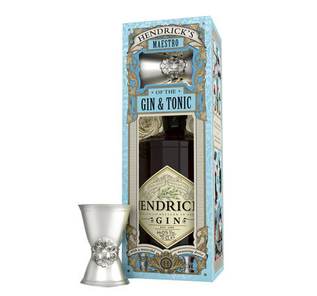 Gin Hendrick's 70 cl Geschenkpackung mit Messbecher