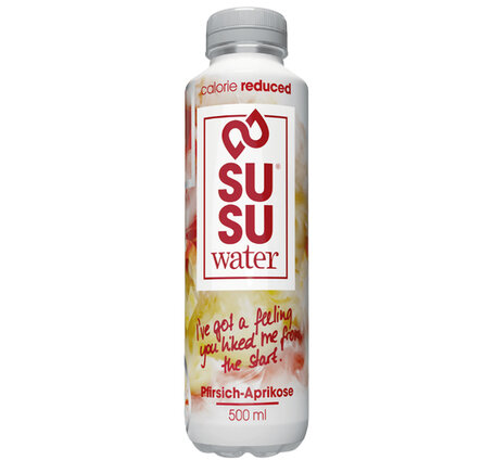 SUSU Water Pfirsich Aprikose 50 cl PET