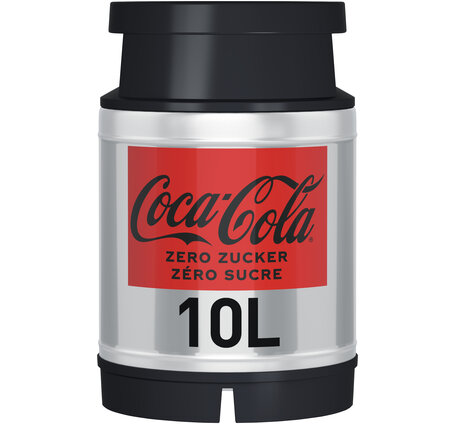 Coca-Cola ZERO Postmix 10 L Tank Depot 50.--