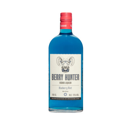 Berry Hunter Blueberry Mint Vodka Liqueur (solange Vorrat)