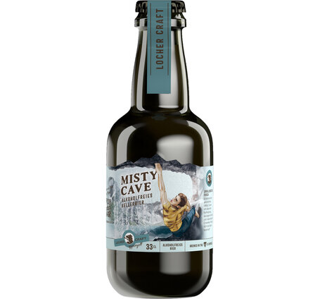 Locher Craft Beer Misty Cave alkoholfrei 0.5% 33 cl MW