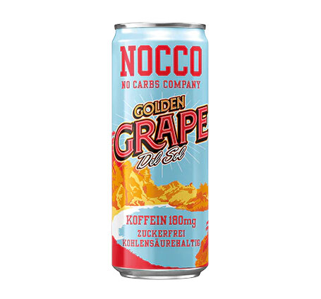 NOCCO BCAA Golden Grape 33 cl Dose (auf Anfrage)