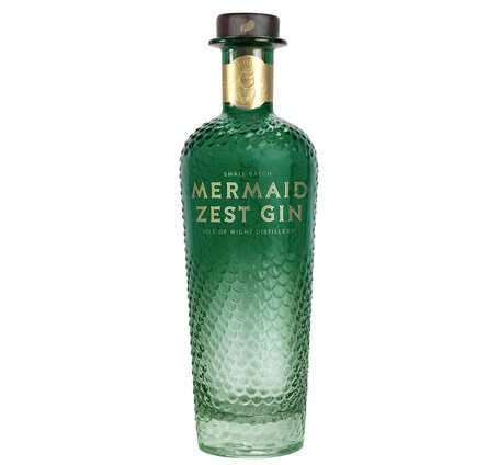 Gin Mermaid ZEST Isle of Wight Small Batch Gin 