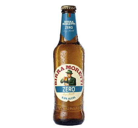 Birra Moretti Zero alkoholfrei 0.05%, EW Flasche, 33 cl (KW 21 wieder verfügbar)