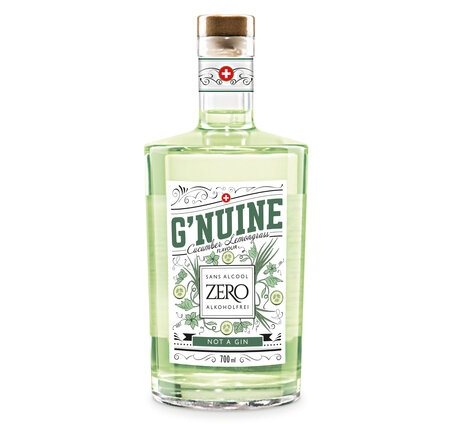 G'Nuine Zero Cucumber & Lemongrass alkoholfrei <0.5% Vol.not a Gin