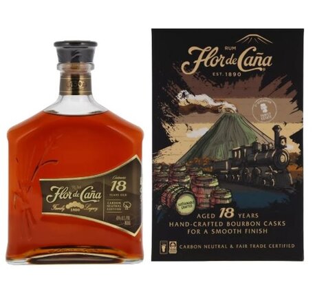 Rum Flor de Caña Centenario 18 años Nicaragua
