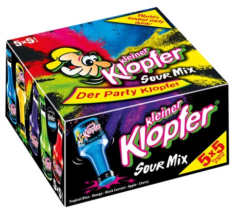 Kleiner Klopfer Sour-Mix 25er Pack (25 x 20 ml) 