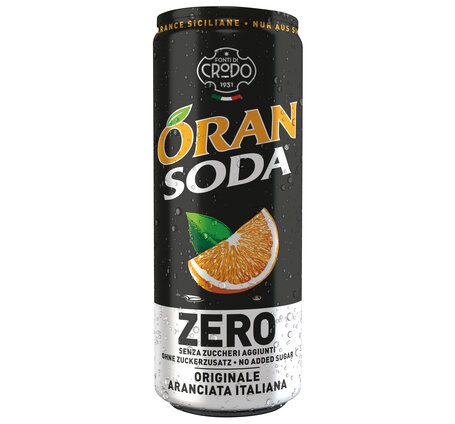 OranSoda ZERO 33 cl Dosen