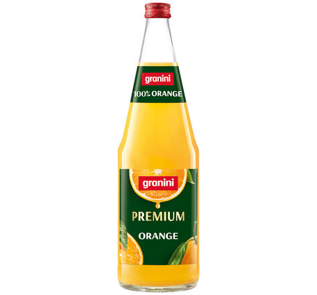 Granini Orangensaft mit Fruchtfleisch MW-Flasche -.50 Har.Dep. 5.- (solange Vorrat)