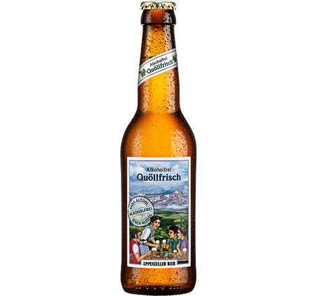 Appenzeller Quöllfrisch alkoholfrei 0.5% 33 cl Depot -.30