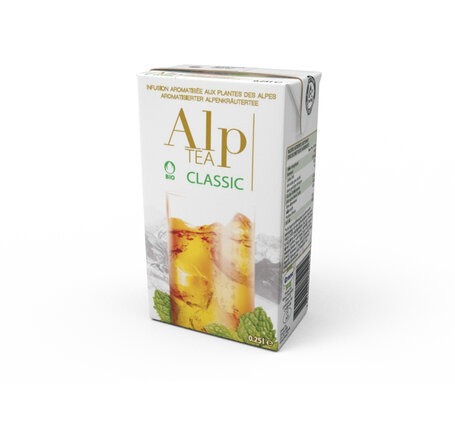 Alp Tea Classic Bio Alpenkräutergetränk 25 cl Tetra Pak®