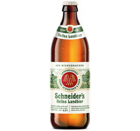 Schneider Weisse Helles Landbier (auf Anfrage)