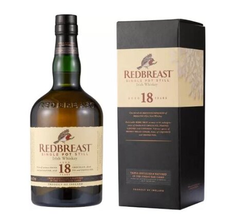 Redbreast 18 Years Single Pot Still Irish Whiskey 46°