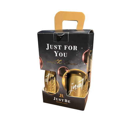 Just be Gold Frizzante Alu-Flasche 4er Geschenkkarton (Preis pro Karton)