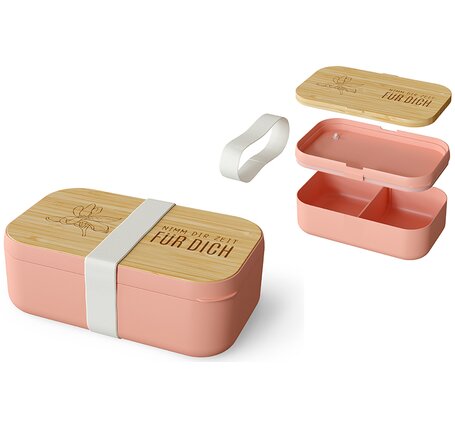 Brotdose Blüte 19x12 cm