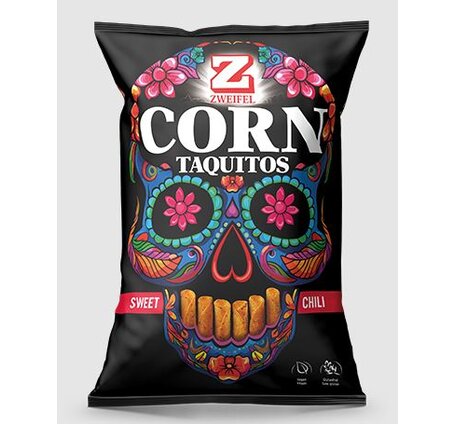 Zweifel Corn Taquitos Sweet Chili 125g