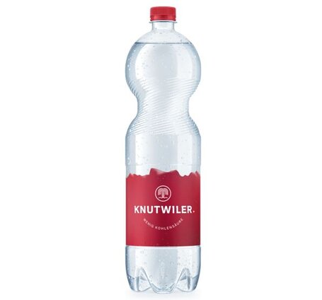 Knutwiler Mineral rot wenig Kohlensäure 1.5 L PET 6-Pack (auf Anfrage)