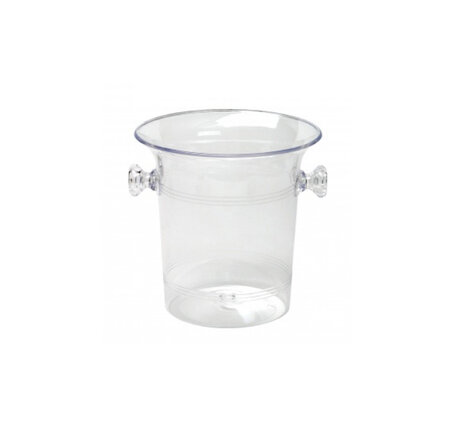 Champagnerkübel Classic Kunststoff klar transparent
