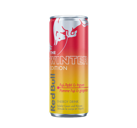 Red Bull Winter Edition 2025 Fuji Apfel & Ingwer 