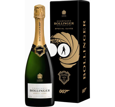 Champagne Bollinger brut Special Cuvée 007 Limited Edition James Bond Geschenbox