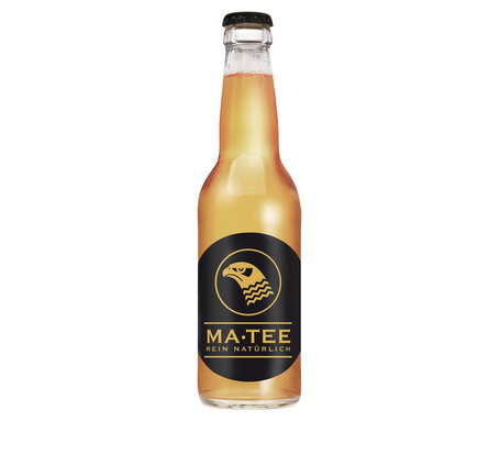 MA-TEE Falken 100% natürlich aus reinem Mate 33 cl MW Flasche 