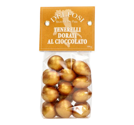 Tenerelli dorati al cioccolato 100g