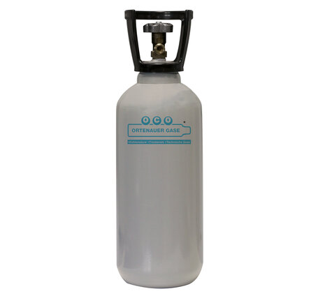 Kohlendioxid klein [UN 1013] 7.5 kg Ortenauer (vormals Aligal 2 klein) Depot 100.- Achtung Gefahrengut! Sorgfältig transportieren! (Höhe 70 cm, Durchmesser 18 cm)